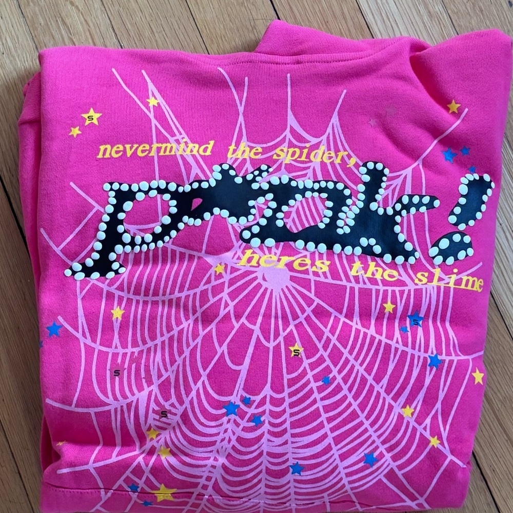 Sp5der P*nk Hoodie